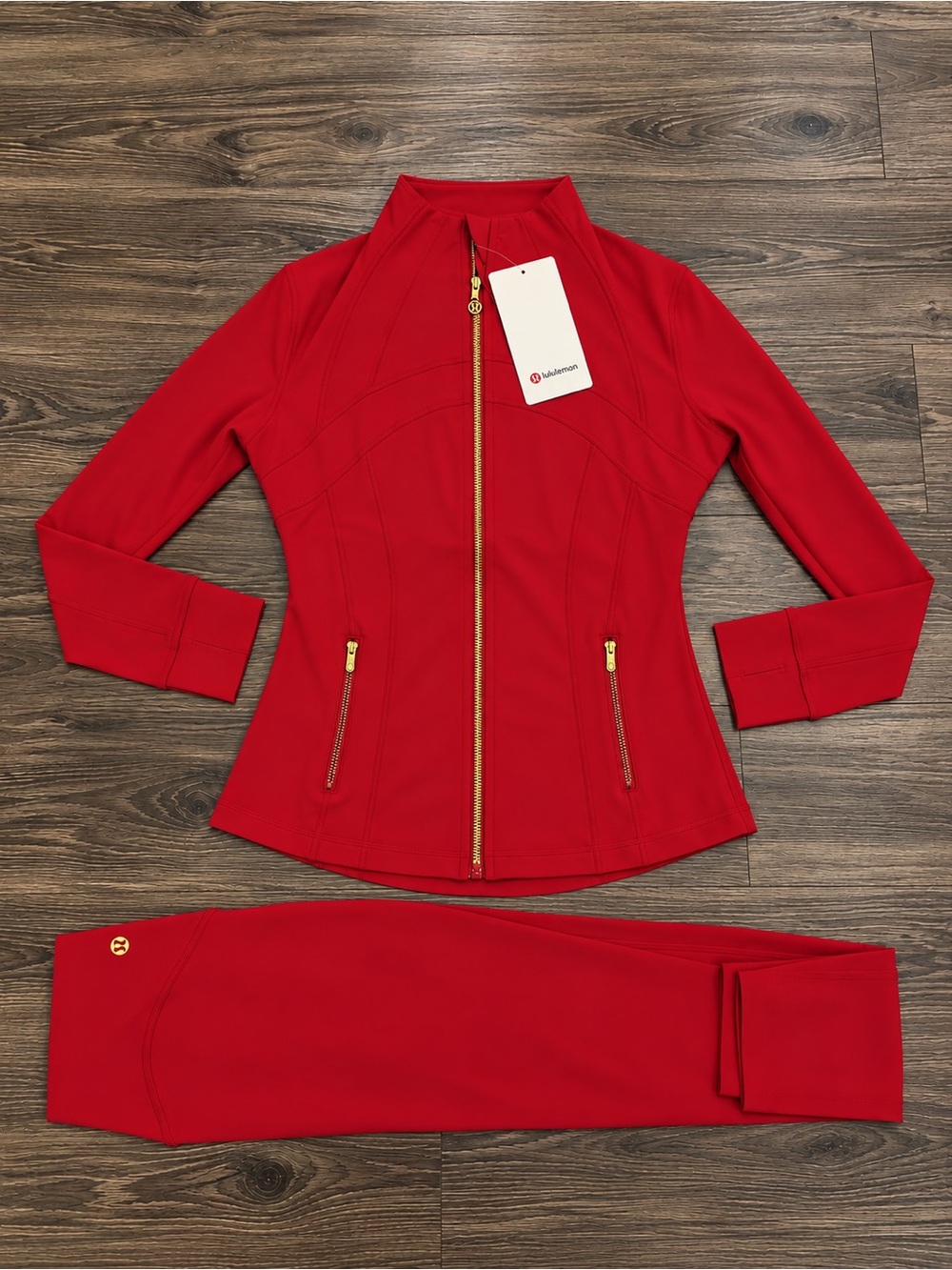 ❤️ Lululemon Define Jacket Nulu Gold Zipper & Align Pant 25” Set MULTIPLE SIZES